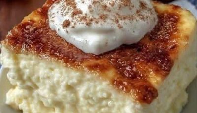 Silky Amish Baked Custard