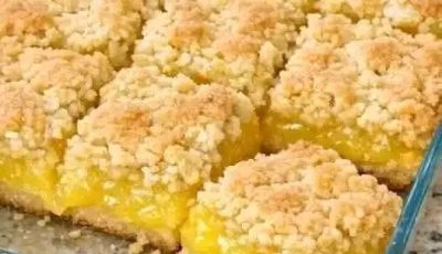 3-ingredient lemon bars