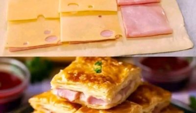 Ham.and Cheese Puff Pastry Pinwheels